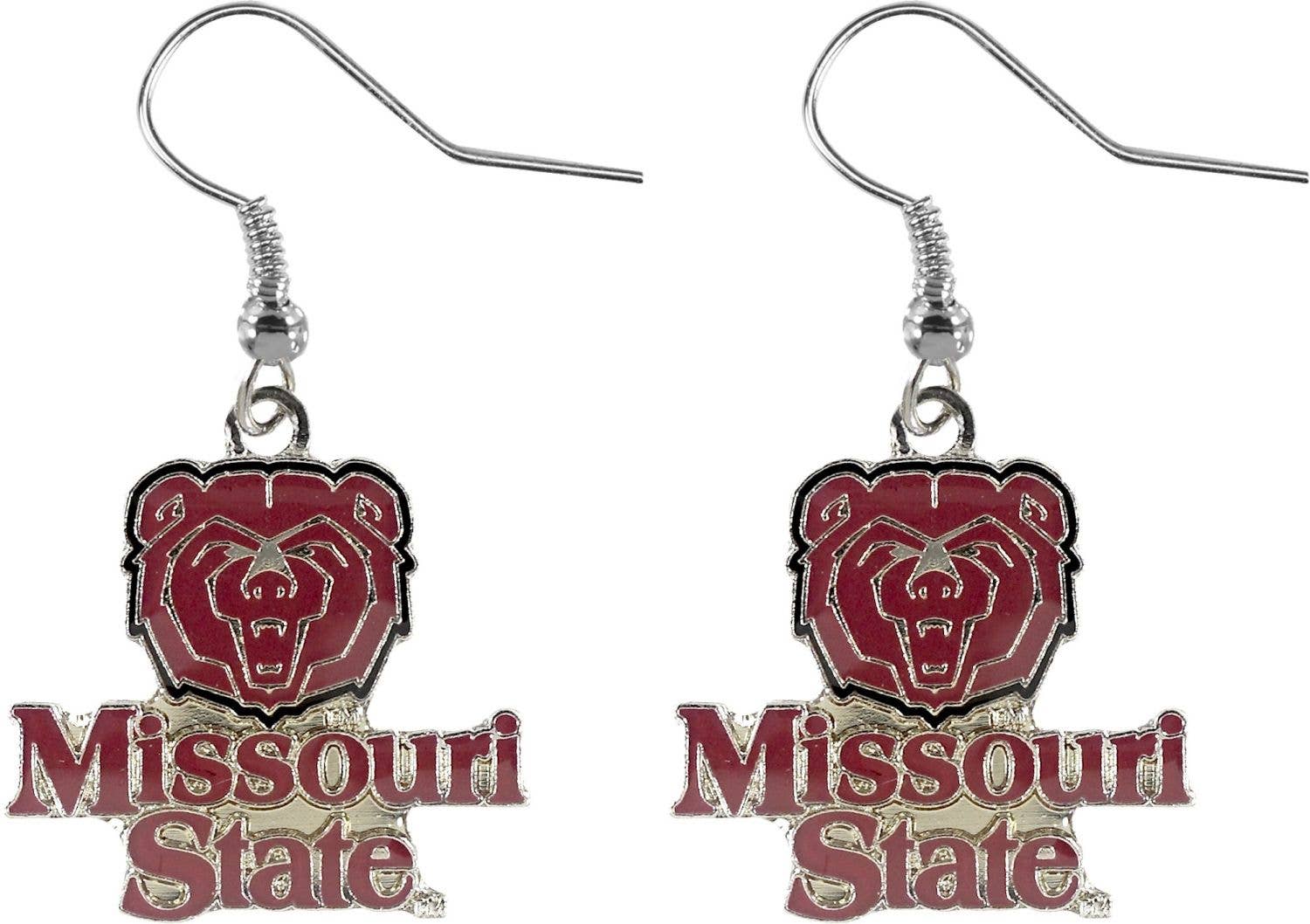 NCAA Memphis Tigers Logo Dangler Earrings