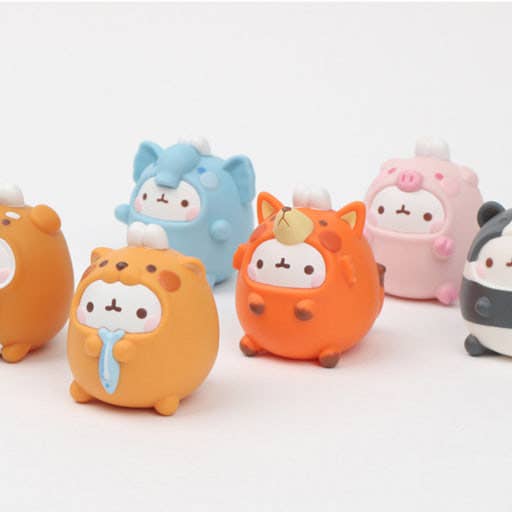 K-Wonderland - Wholesale Figurine Toy - Kids - Molang & Animal Friends Random Figure Ver.28