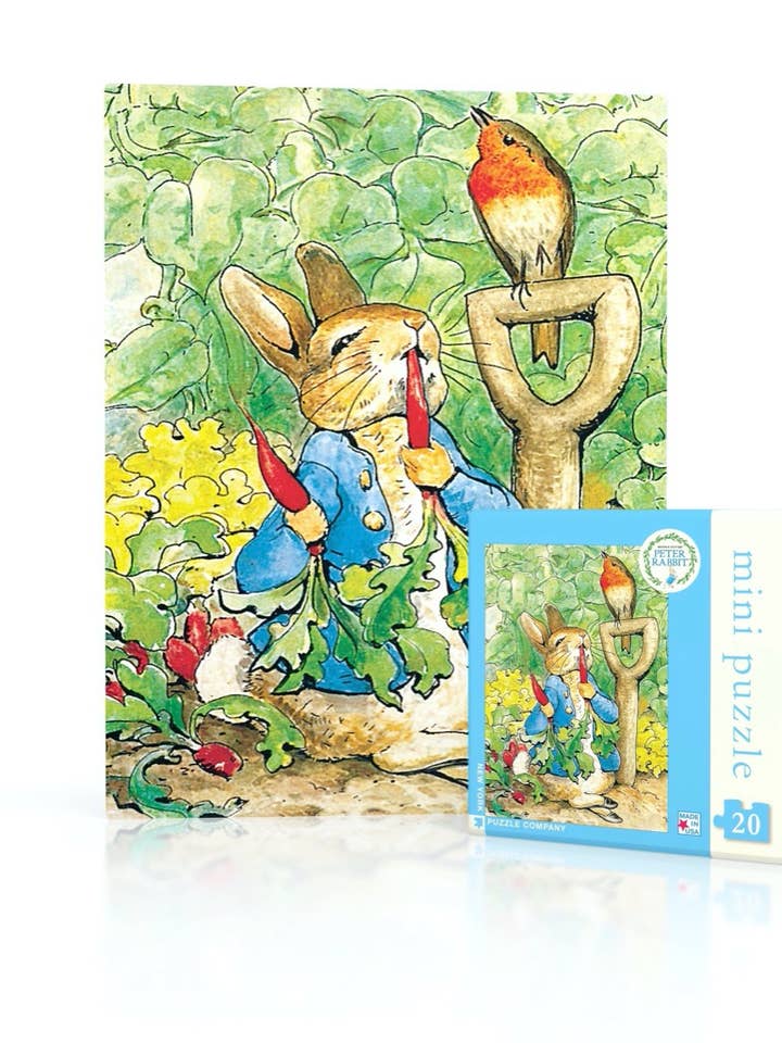 Peter Rabbit Mini - 20 Piece Mini Puzzle for wholesale by New York Puzzle Company