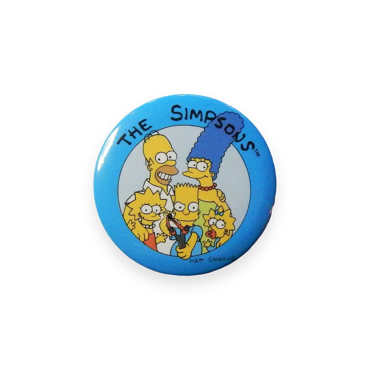 Hungry Ghost Press - Wholesale Lapel Pin/Button - The Simpsons Vintage Deadstock Buttons0