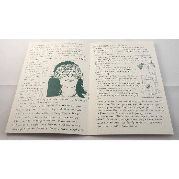 Microcosm Publishing & Distribution - Wholesale Book - Adult - Herbal First Aid: Assembling a Natural First Aid Kit (Zine)