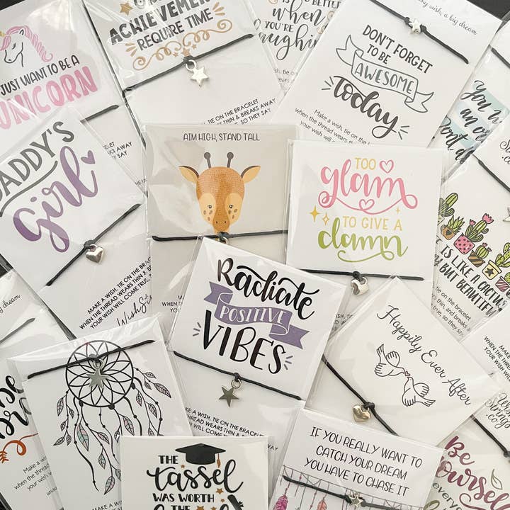 WISHSTRINGS - 20 ITEM SALE BUNDLE for wholesale by WishStrings