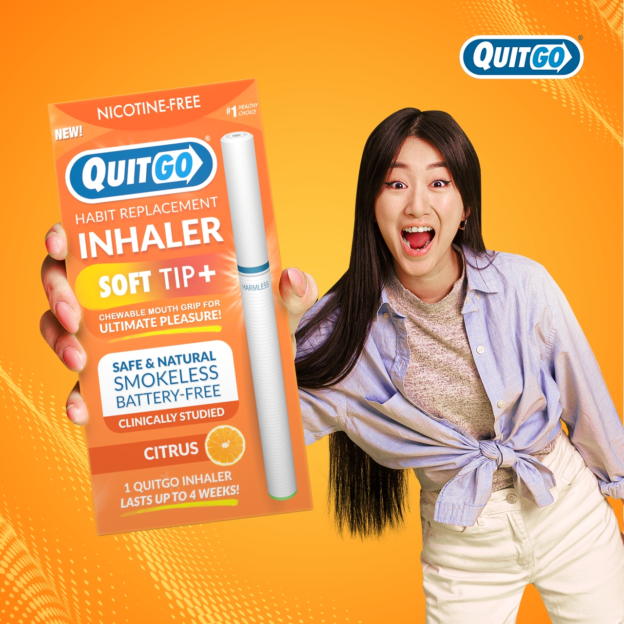 QuitGo - Wholesale Oral Supplement/Vitamin - QuitGo® Flavored Air – Citrus4