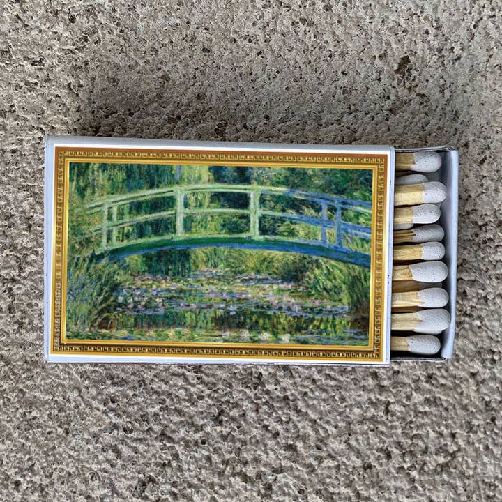 Most Amazing - Wholesale Matches - Art Monet Water Lilly Pond Matchbox • Matches • Candle Acc0