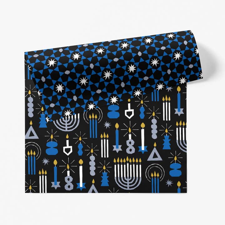 Festival of Lights Gift Wrap for wholesale by March Party Goods