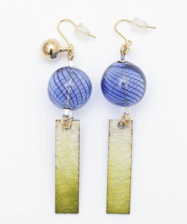 Ametsuchi by Amina Collection - Wholesale Dangle Earrings - FURIN Wind Chime Earrings4