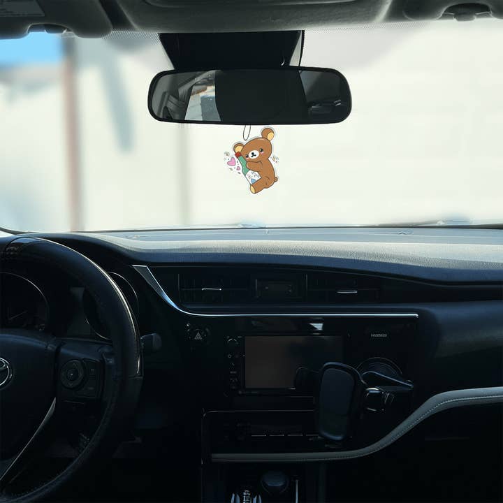 Usagi x Usagi, LLC - Wholesale Car Freshener - Unisex - SOJU KUMA CAR AIR FRESHENER - SQUASH1