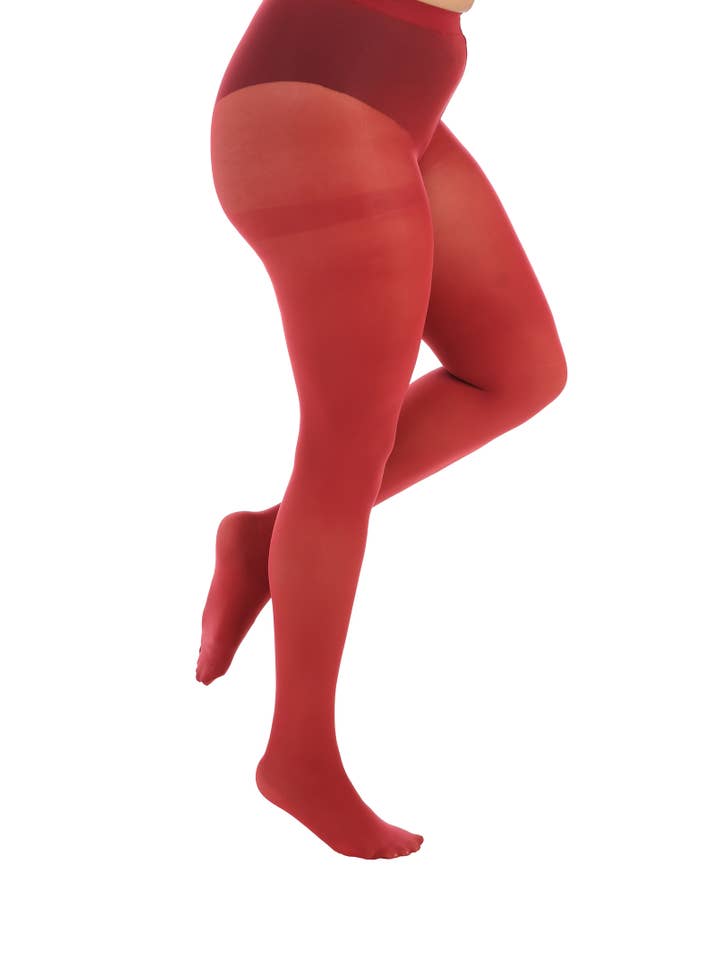 Pamela Mann - Wholesale Tights – Women's - 50 Denier Opaque Curvy Super Stretch Tights