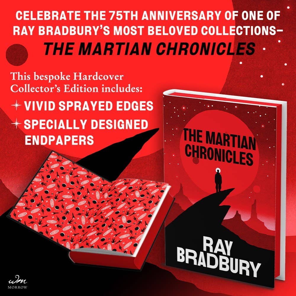 HarperCollins - Wholesale Science Fiction Novel - Martian Chronicles Deluxe Collector's Edition1