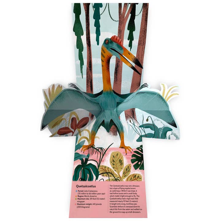 Chronicle Books - Wholesale Preschool Book (3-5) - Pop-Up Topics: Dinosaurs and Other Prehistoric Creatures3