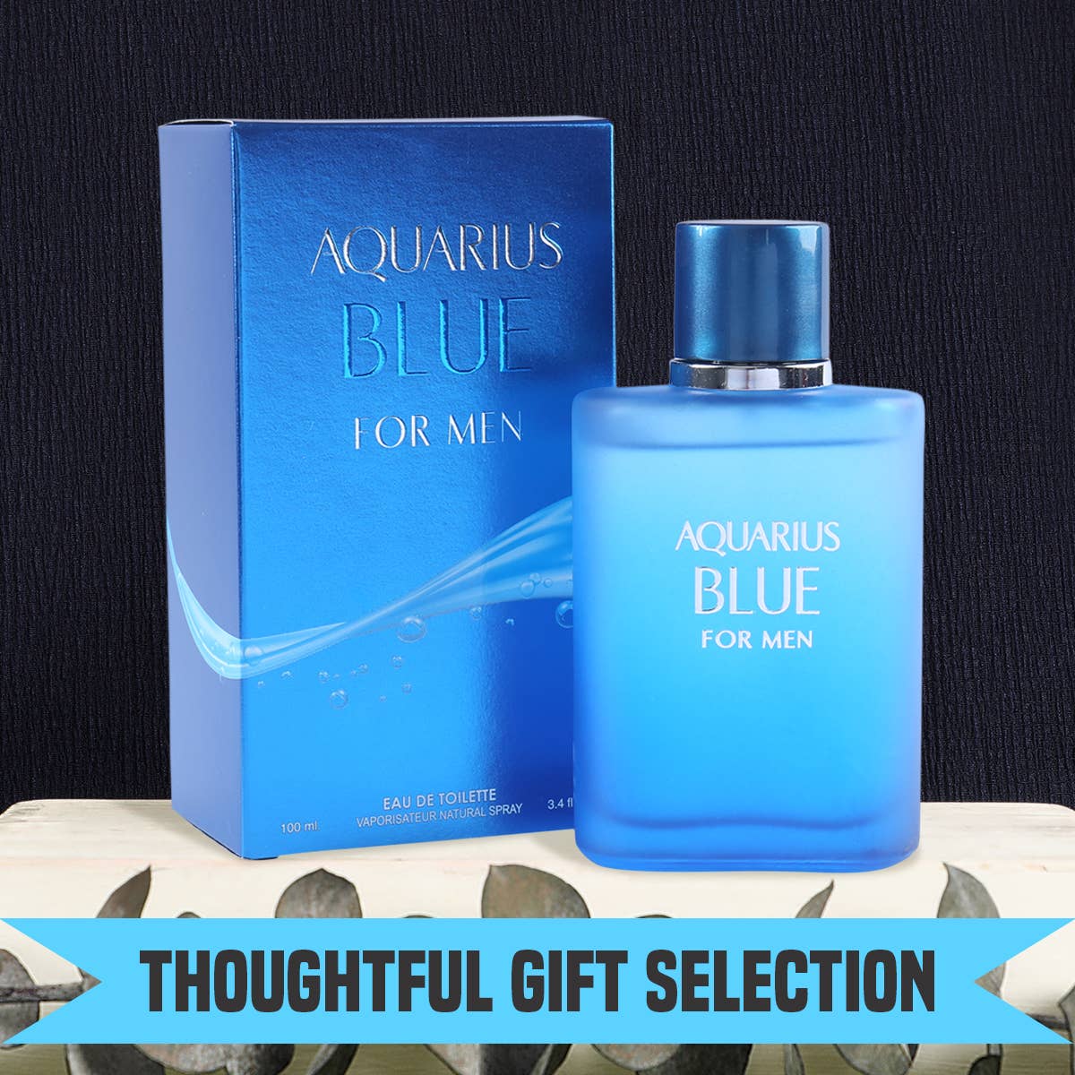 MYS Wholesale Inc - Wholesale Cologne Spray - Aquarius Blue Spray Cologne Eau De Toilette For Men3