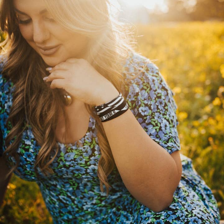 ZOX - Wholesale Woven/Braided Bracelet - I Got Your 6 Hero Bracelet6