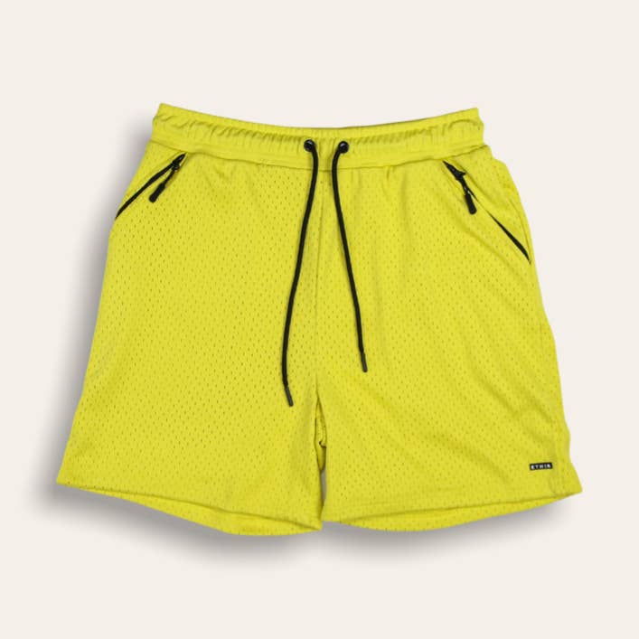 Everyday Shorts | Yellow for wholesale by Ethik Worldwide