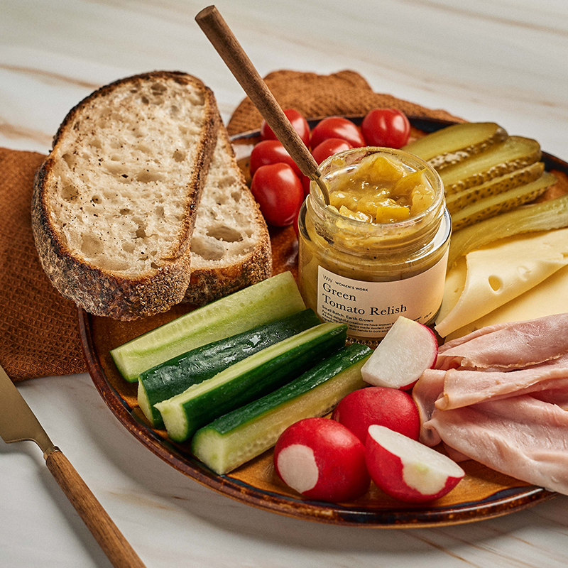 Women's Work - Wholesale Relish - Green Tomato Relish PETITE6