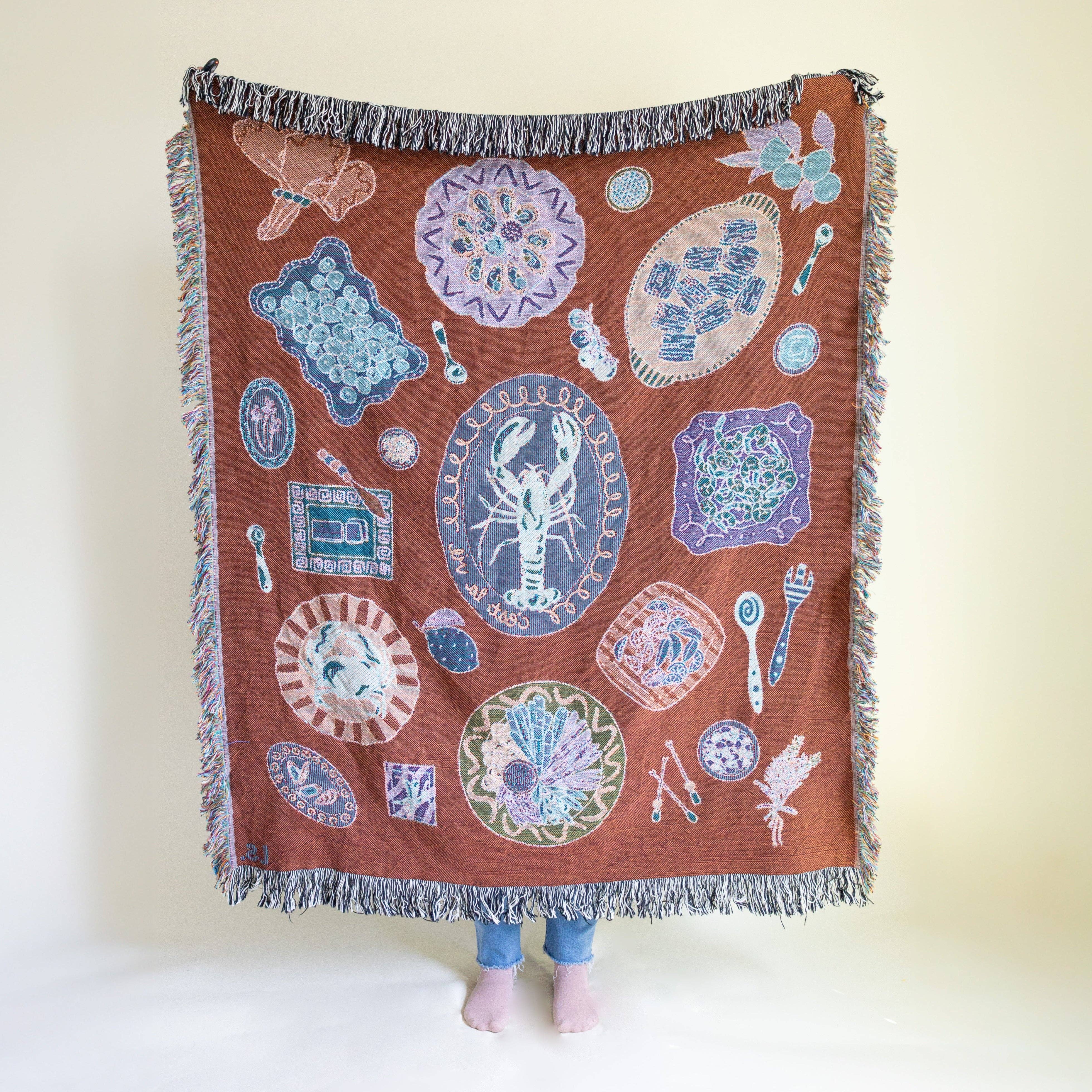 Lindy Stark Designs – wholesale Prydnadsfilt – C'est La Vie-filt3