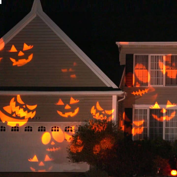 BulbHead - Wholesale Halloween Card - Halloween LED Projector | Includes 6 Slides | Full Color4