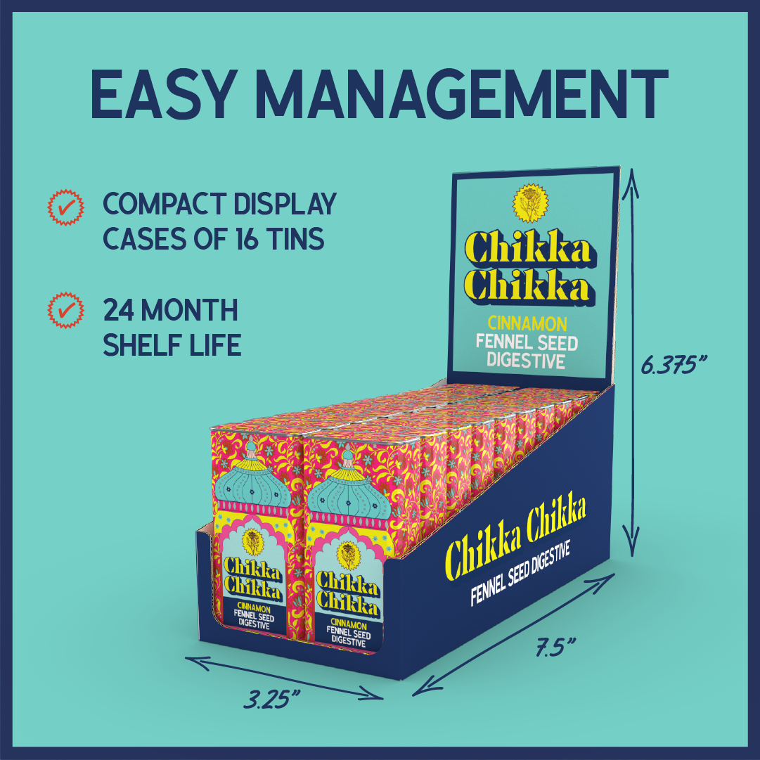 Chikka Chikka - Wholesale Mints - Chikka Chikka Mint 1oz Digestive Tin8