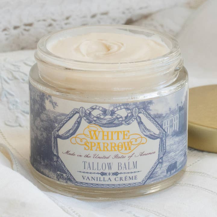 Tallow Balm - Vaniljecreme for engroshandel hos White Sparrow Farmacy