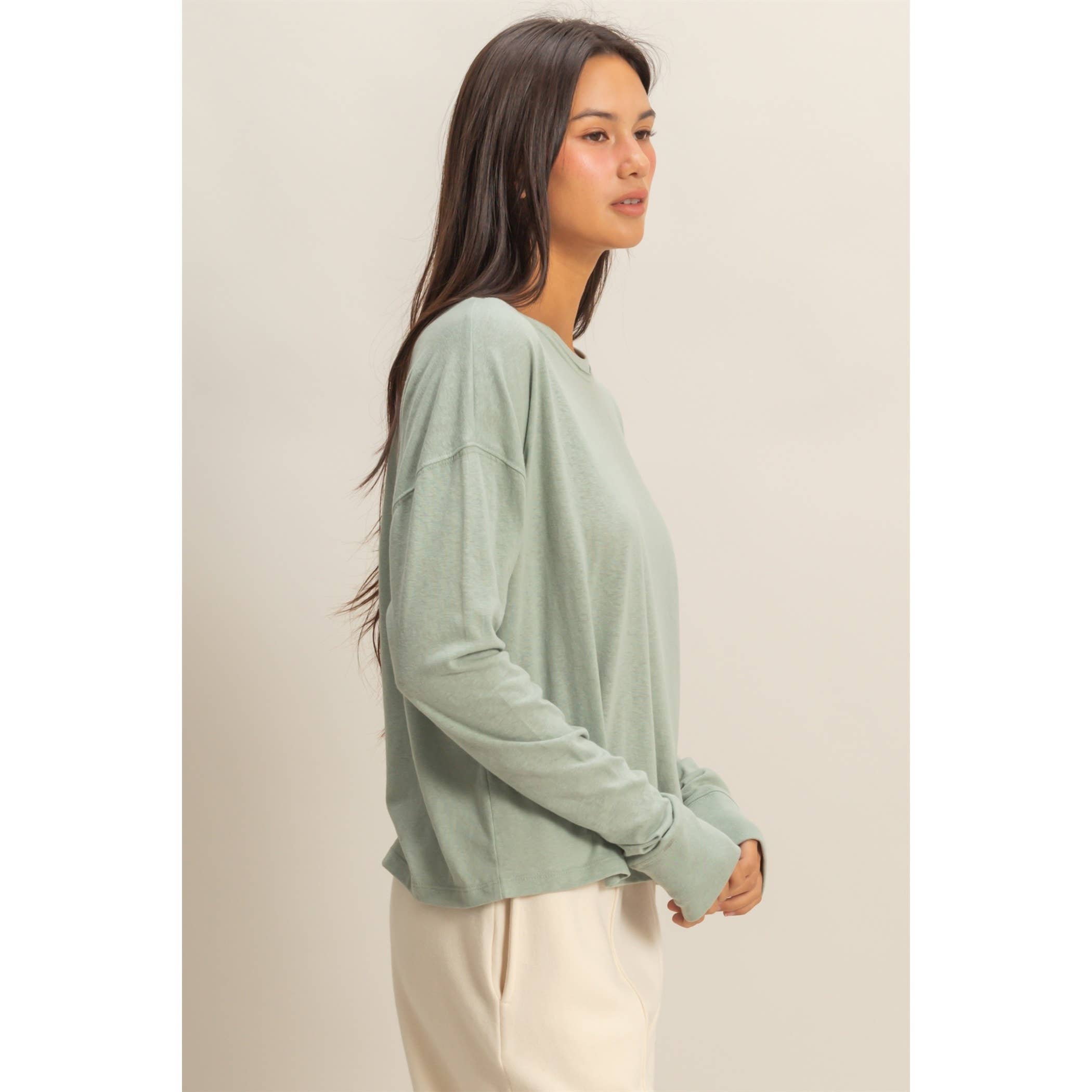 HYFVE – Engroshandel Skjorte - Dame – Langærmet T-shirt med rund hals12