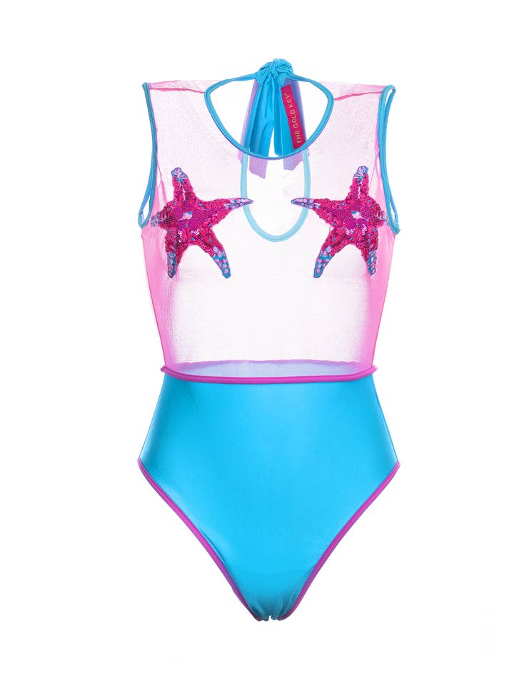 MAILLOT DE BAIN SEASTAR BLEU CLAIR pour la vente par The Gold Key