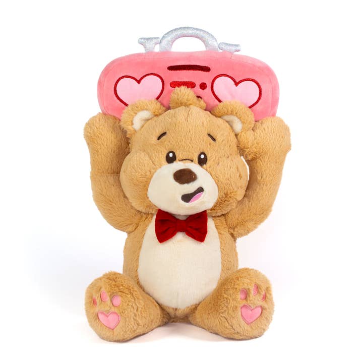Be Mine Beary (Animated Dancing Bear Boombox Valentine Plush and other Purchase Wholesale valentines day teddy bears. Free Returns & Net 60 Terms on Faire trending on Faire.