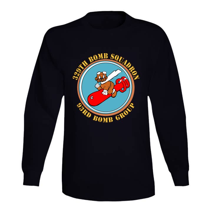 Aac - 329th Bomb Squadron,93rd Bomb Group - Wwii - Usaaf Long Sleeve T Shirt for wholesale by MIP