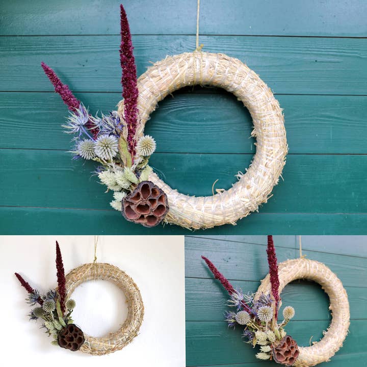 Kunstharz.Art - Wholesale Dried/Pressed Flowers - Eryngium “Blue Star” Thistle Dried Flower Bouquet Decoration