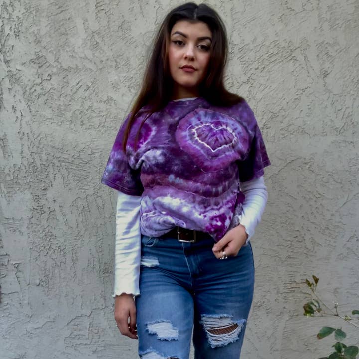 Chemise de Saint-Valentin tie dye pour la vente par Sunshine Tie Dye