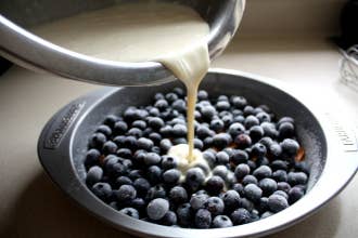 Julia's Southern Foods, LLC – Engroshandel Kagemix – Blåbær skomager Mix2