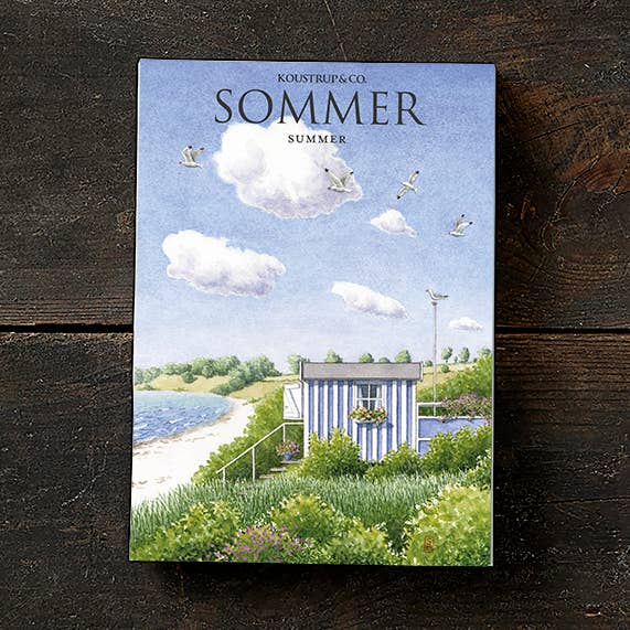 Summer – 8 Quality Cards with Envelopes – Featuring Beautifu for wholesale by Koustrupco