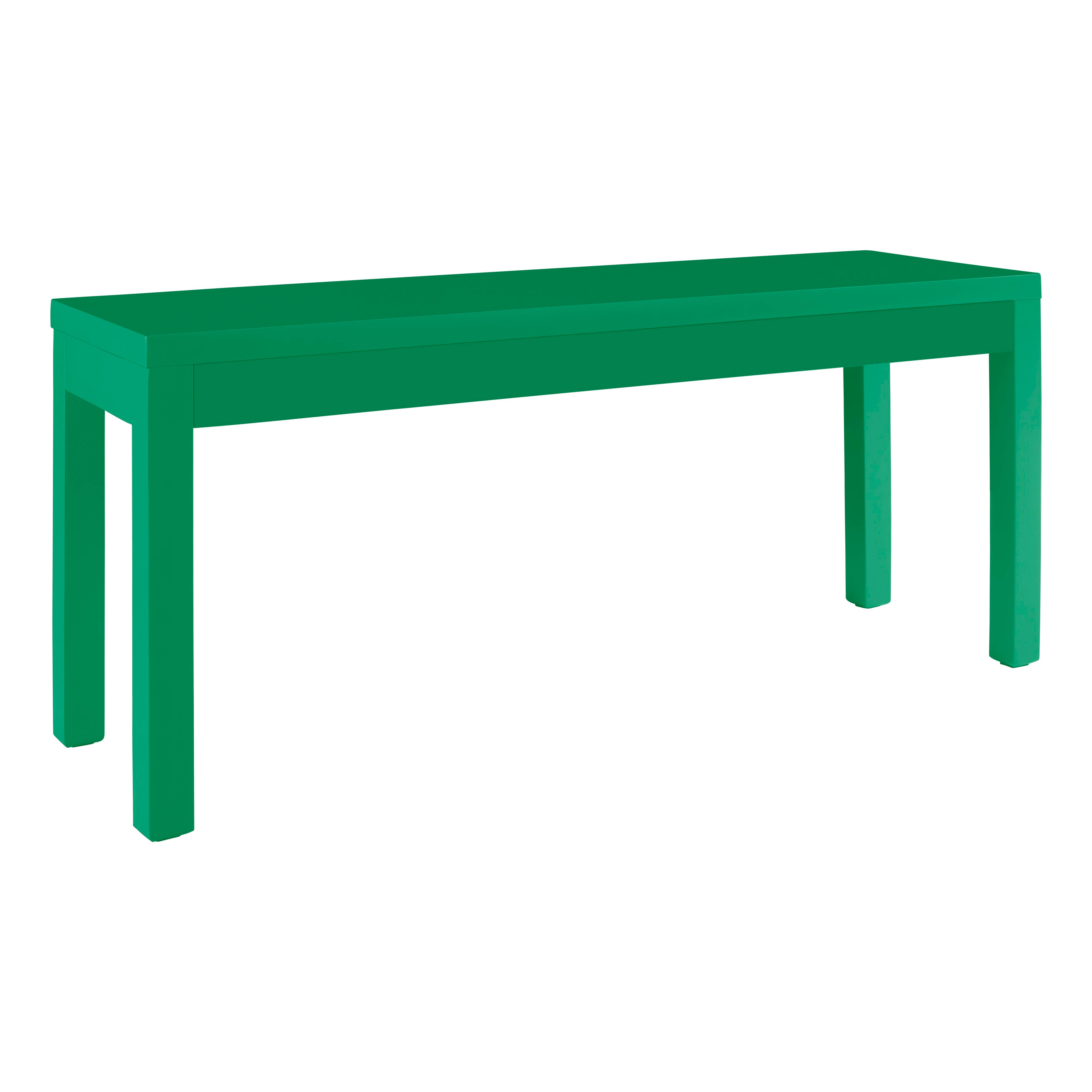 Really Nice Things - Wholesale Bench - Solid pine lacquered bench Emerald Green5