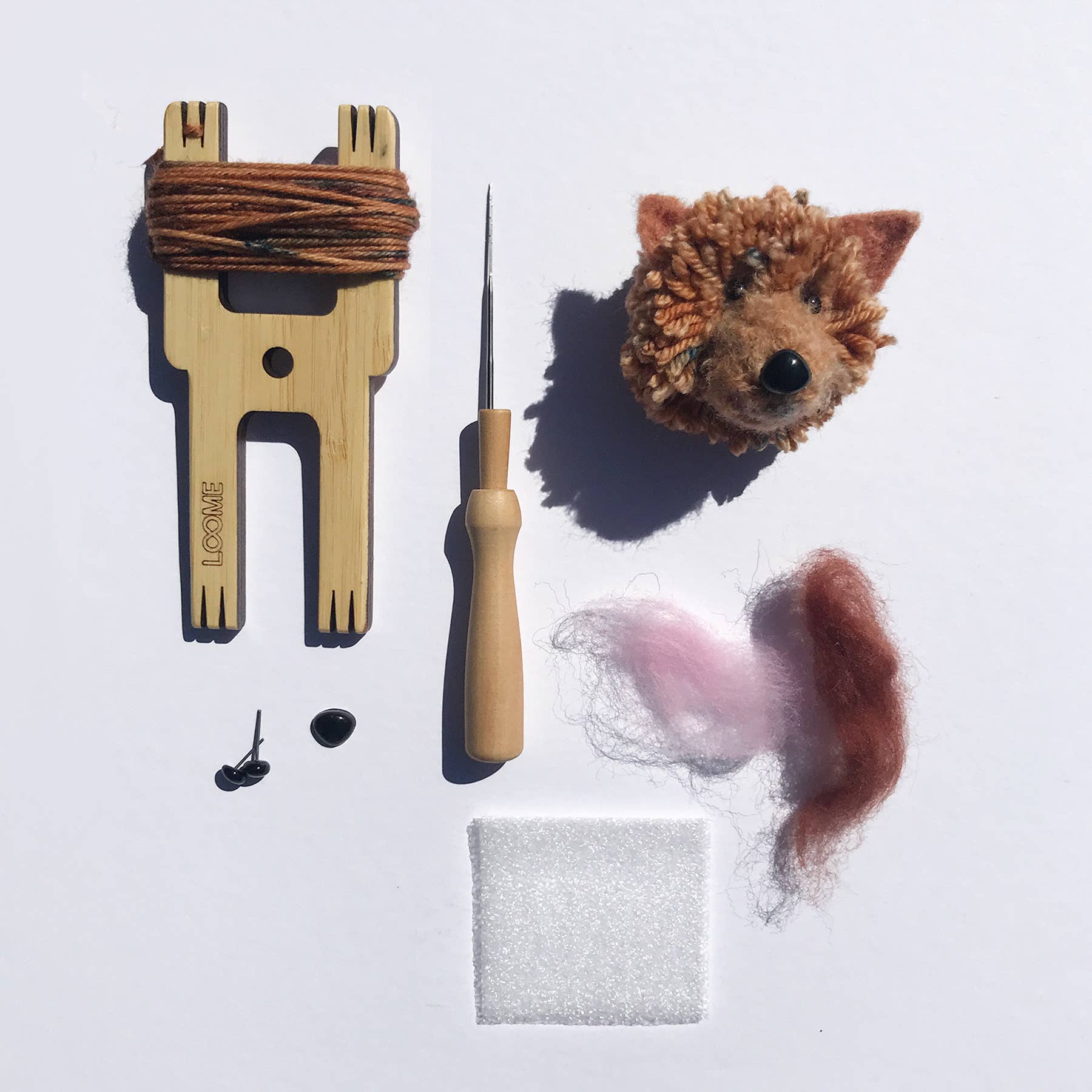 Loome - Venta al por mayor Kit de manualidades - 5-EN-1 Pom Pom Maker - Modelo de robot9