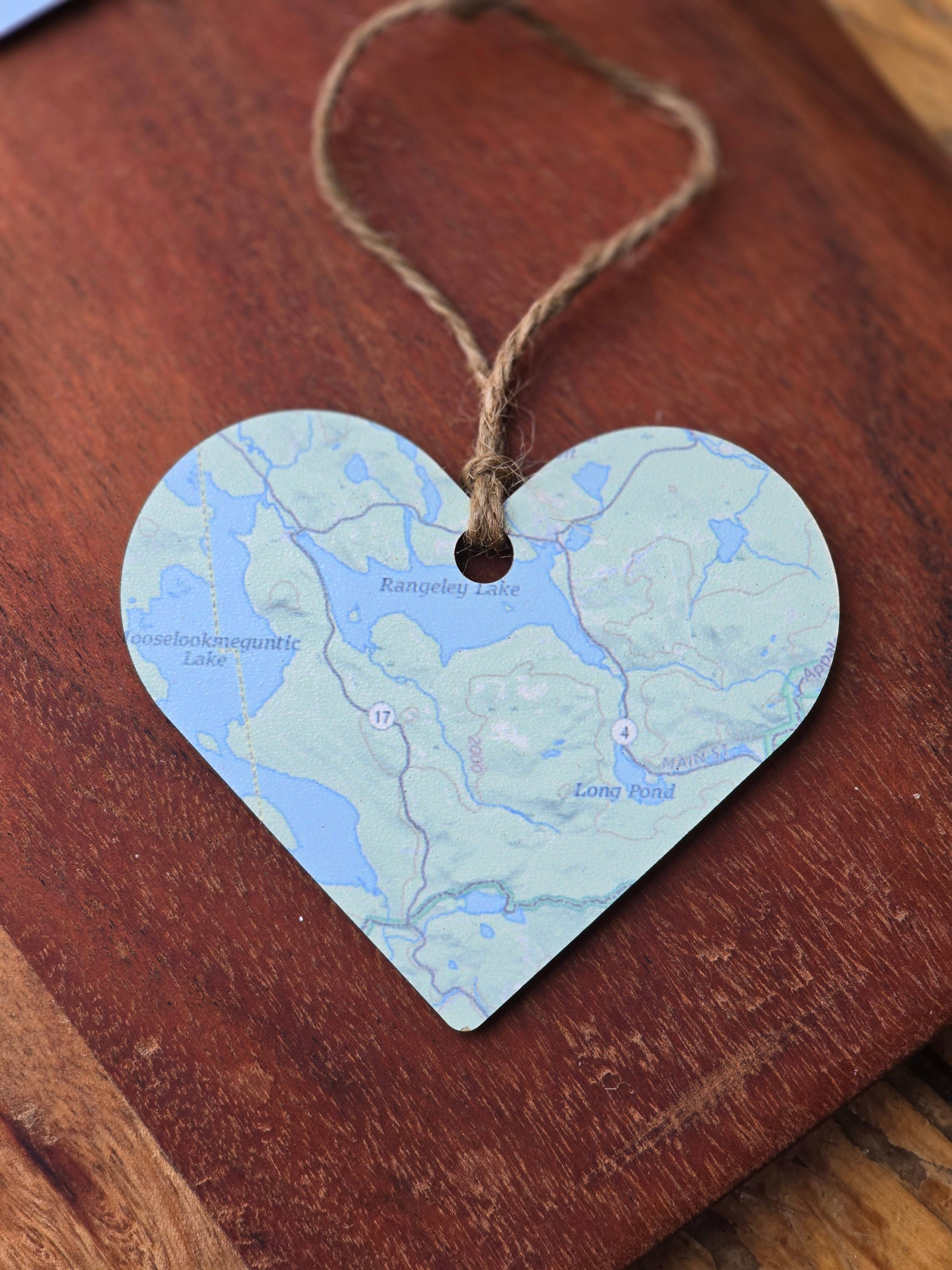 Gem Lounge Jewelry - Vente Objets de décoration - Ornements de carte personnalisés, souvenir de carte personnalisé6