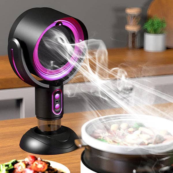Showcase - Wholesale Kitchen Appliance - AtmosVac Portable Extractor Fan for Kitchen Odors (1pc) USB Rechargeable2