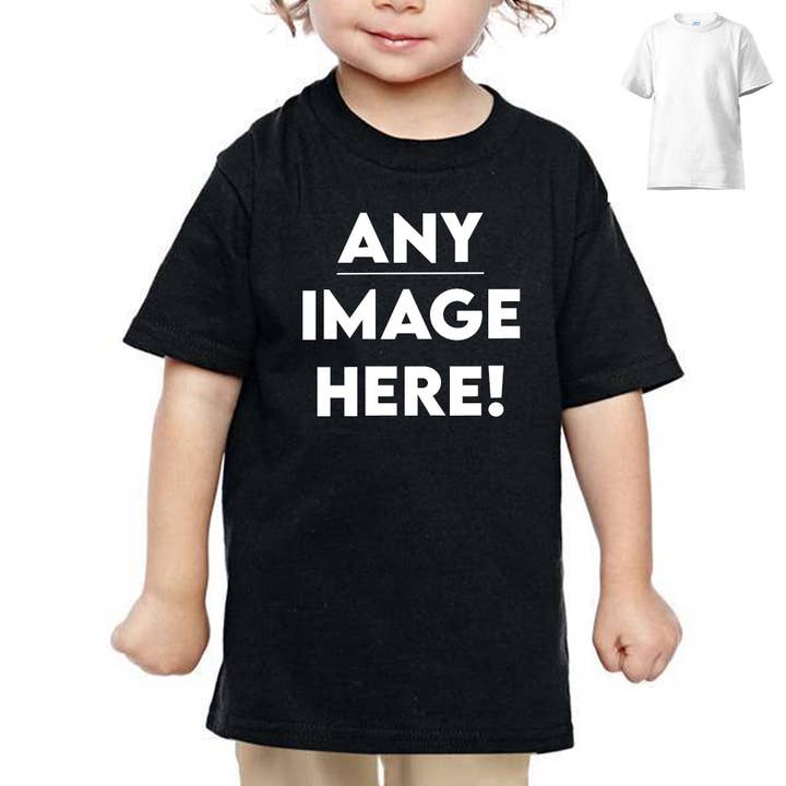 Customizable Toddler T-Shirt for wholesale by I CARE DO YOU