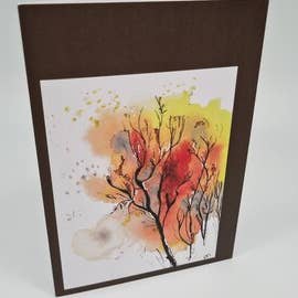Folded greeting card (subject # 1338). A6 format for wholesale by CARD-ART