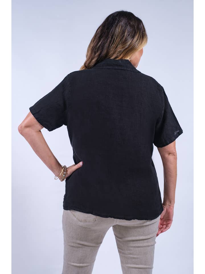 TINA Stephens Italy/Tees By Tina – Engroshandel Skjorte med buttondown – til kvinder – Alorah Darted knap ned skjorte (BSS186)21