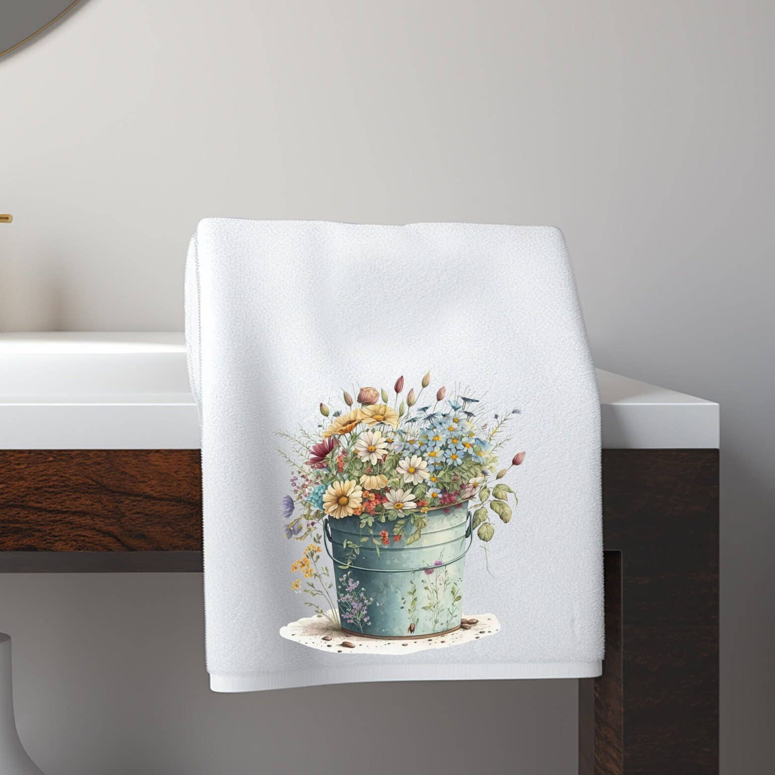 Fernville Creations - Wholesale Hand Towel - Floral Hand Towel for Bathroom & Kitchen Decor4