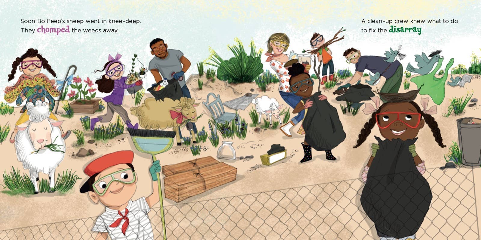 Hachette Book Group - Wholesale Preschool Book (3-5) - Mary Had a Little Plan by Tammi Sauer8