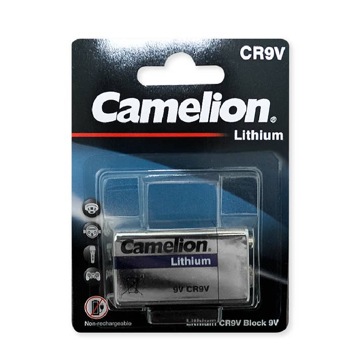 Camelion CR9V Lithium Primary Blister 1Pk - Non Rechargeable for wholesale by Westinghouse Battery