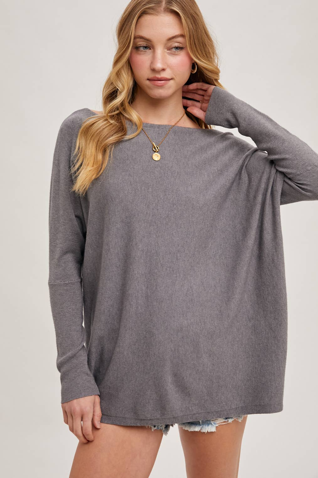 Bluivy - Wholesale Tunic - Women's - FLOWY BOATNECK DOLMAN TUNIC - ST. PATRICK'S DAY9