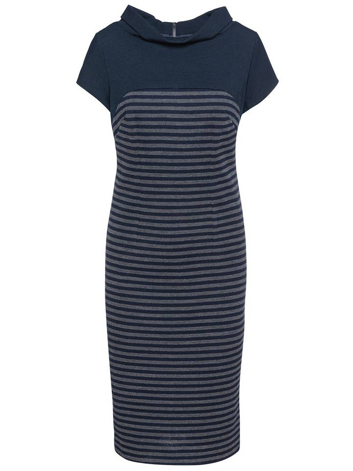 Figurbetontes Midikleid für den Großhandel von conquista