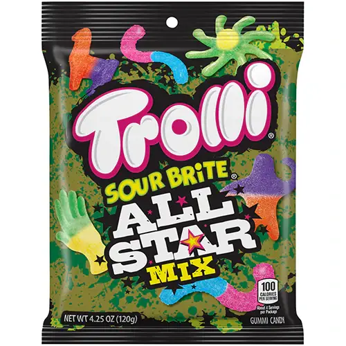 Gotta Get It Gifts - Wholesale Gummy - TROLLI SOUR BRITE ALL STAR MIX0
