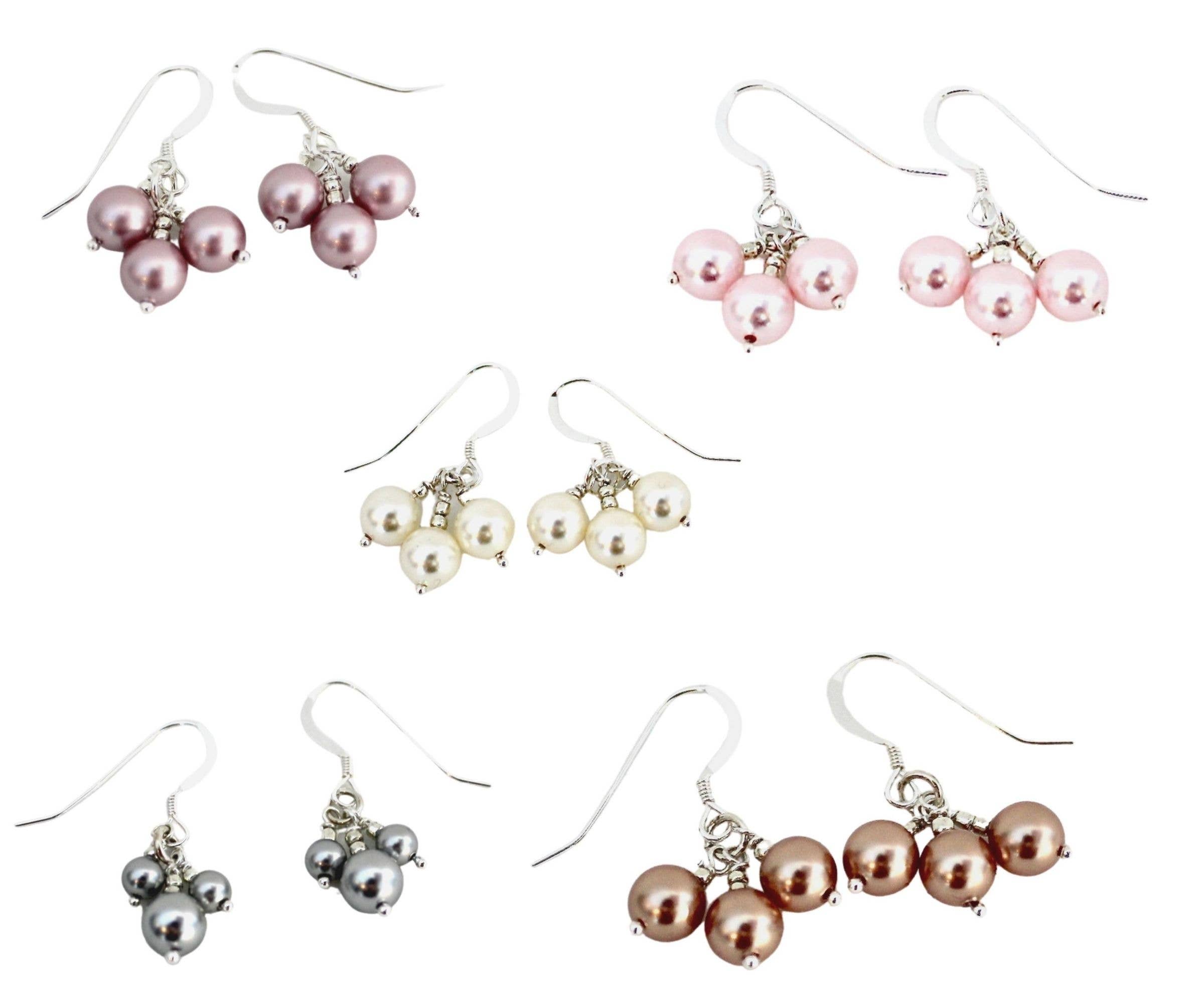 Camba Jewelry - Wholesale Jewelry Set - Swarovski Pearl Bracelet/Earrings Set13