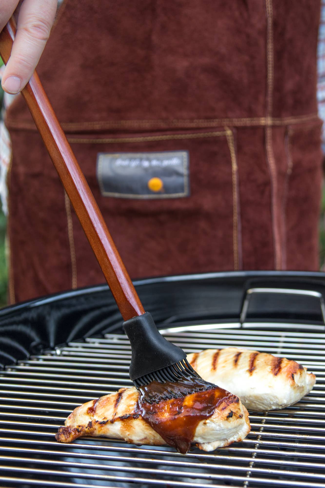 Fox Run Brands - Wholesale Basting Brush - Outset Rosewood Basting Brush with Removable Bristles, 16"1