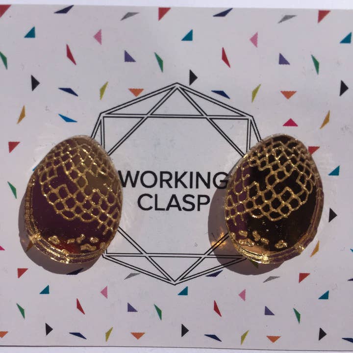 Working Clasp - Vente Boutons de manchette - Boutons de manchette Daenerys Dragon Egg inspirés de Game Of Thrones3