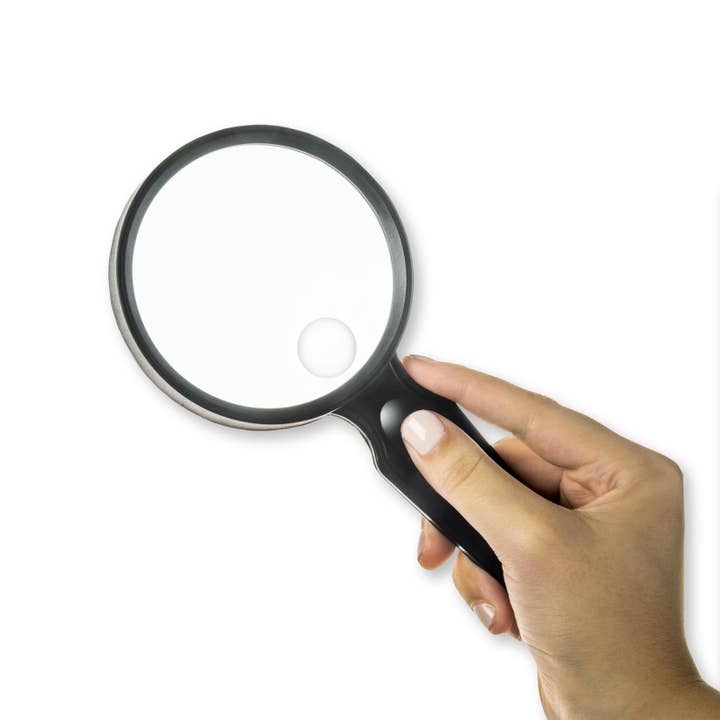 Carson EU - Wholesale Magnifying Glass - Magniview 2X Handheld Magnifier with 4.5X Spot Lens3