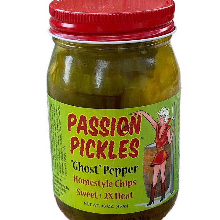 Naomi's Happy Place Shop - Wholesale Pickled vegetables - PASSION PICKLES® "GHOST" PEPPER7