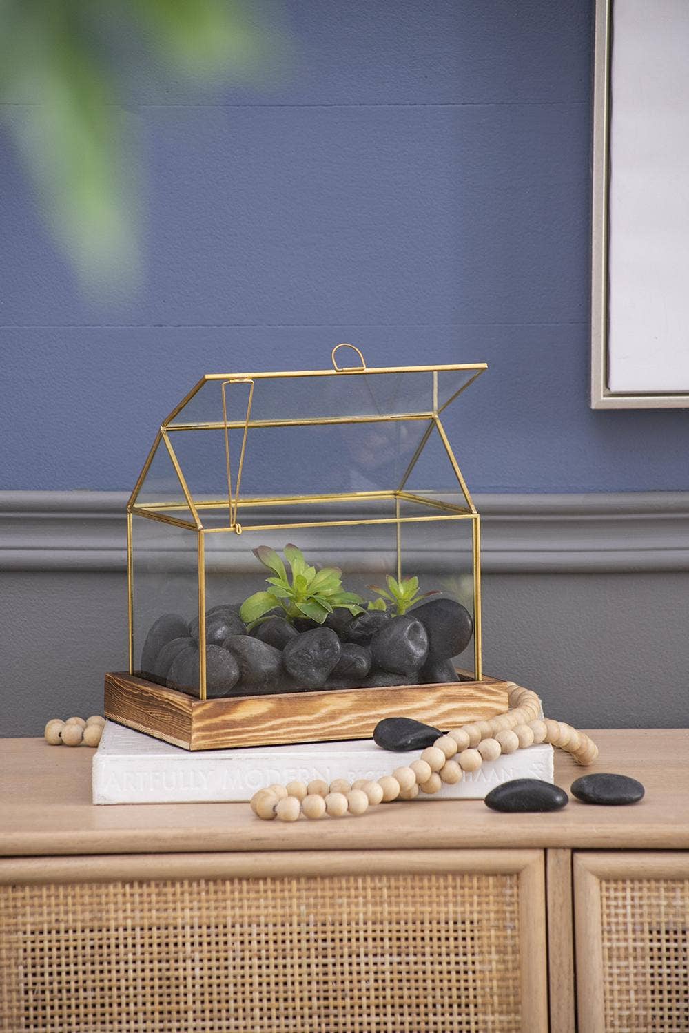 A&B Home Group Inc. - Wholesale Outdoor ornament/decor - 1.2-2inch Black Pebble Polished, 5lbs - Black9