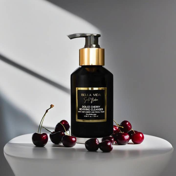 Bella Vida Santa Barbara - Wholesale Facial Cleanser - Dolce Cherry Reviving Cleanser with Tremella Mushroom3
